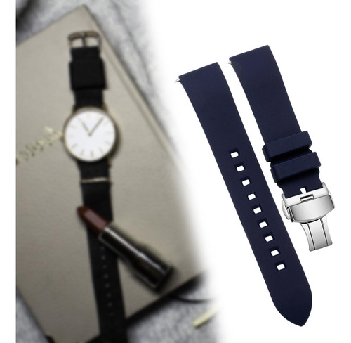 Correa De Reloj De Silicona De Repuesto Correa 20mm