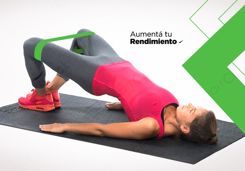 Imagen 6 de 10 de Banda Elastica Circular Hard 0.9 Ejercicio Gimnasia Fitness