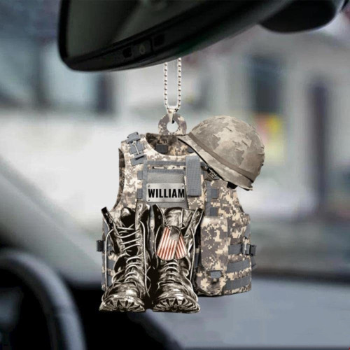 2pzs Colección Llaveros En Forma De Camuflaje Equipo Militar