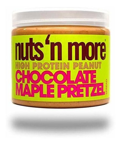 Nuts 'n More Chocolate Untar De Cacahuate Con Pretzel Y