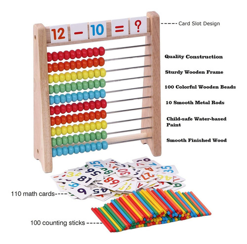 . Nuevo Estilo Juguetes Didacticos Montessori De Madera
