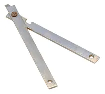 Comprar Bisagra P\u002Fescalera Niquelada 30cm X2 - Ynter Industrial