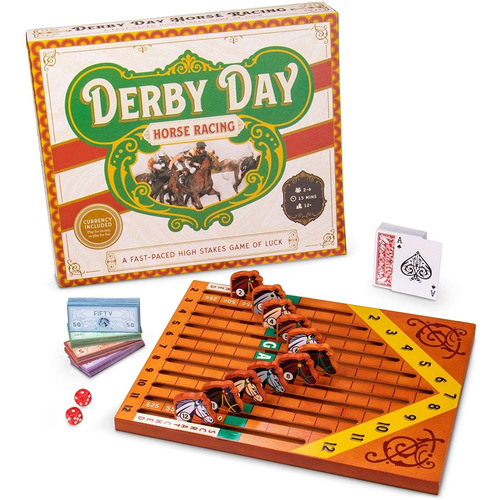 Día De Derby Juego De Mesa De Carreras De Caballos J... | Envío gratis