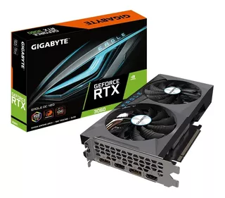 Placa De Video Gigabyte Rtx 3060 Eagle Oc 12g 3.2 Lhr Nvidia