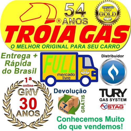 Simulador Sonda Lambda Novo T634 = T63 T64 Especial Tury Gas