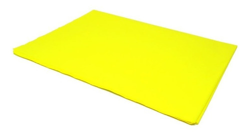 Papel Seda * 500 Pliegos  Amarillo 50*70 Cms Cada Uno