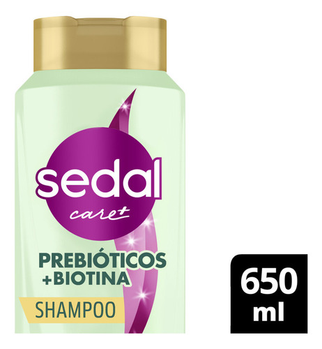 Shampoo Sedal Prebióticos + Biotina 650 Ml