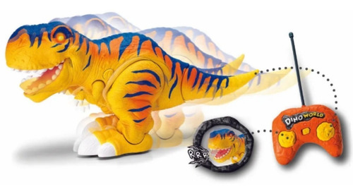 Dinosaurio Juguete Control Con Luces Y Movimiento Envio Hoy