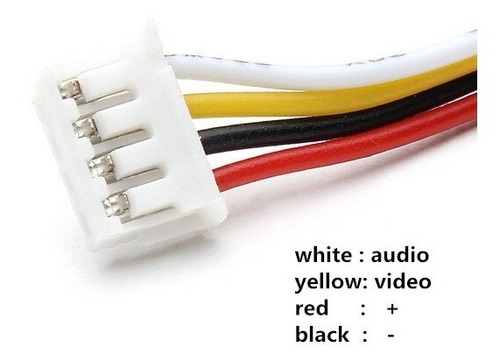 Imagen 7 de 7 de Mini Cámara Fpv Seguridad 170g Gran Angular Con Micrófono