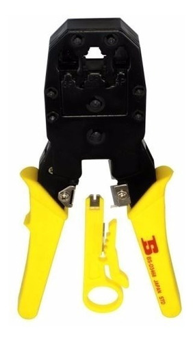 Kit Redes 7-1 Bobina Cat5e Pinza Tester 100 Rj45 100 Botas