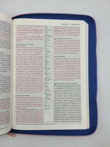 Imagen 6 de 9 de Biblia Reina Valera 1960 Letra Grande Coral Con Cierres