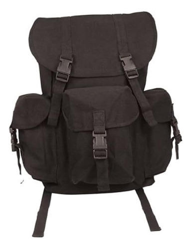 Mochila Outfitter De Lona Negra