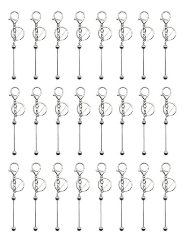 Llaveros Y Accesorios Con Cuentas Diy, 24 Piezas