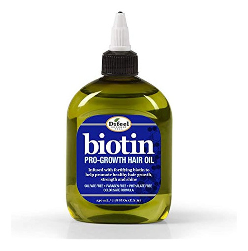 Difeel Premium Biotin Hair Oil 7.78 Oz.