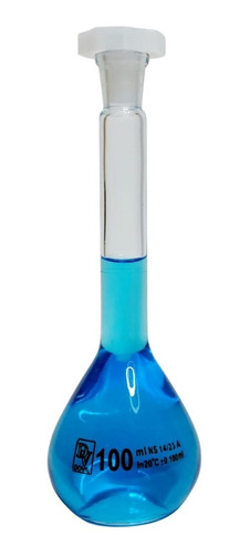 Balão Volumétrico Com Rolha De Poli 100ml
