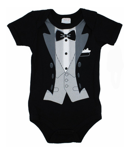 Imagen 4 de 9 de Pañalero Ropa Bebe Pumas Futbol Smoking Batman Set 3 Pzs