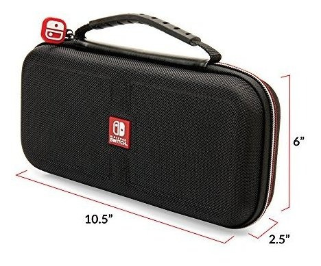 Funda De Viaje Deluxe Nintendo Switch - Estuche Duro Premium