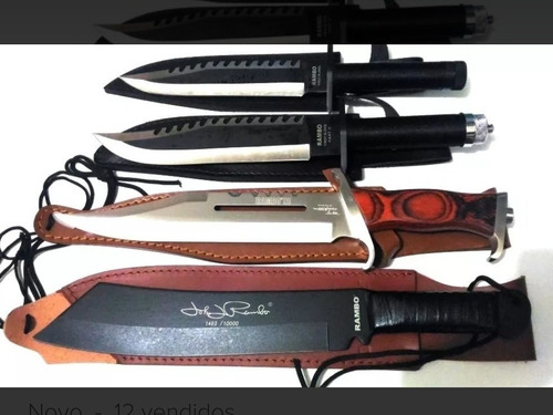 Colección Cuchillos Rambo, 1, 2, 3 Y 4.
