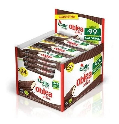 Oblea Gallo De Arroz X 24 Unidades. - Tutto Dolce