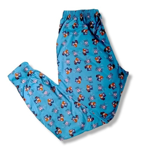 Pantalón Pijama Largo Mujer Animado Pants Juvenil Palermo | MercadoLibre