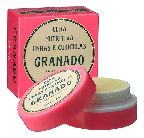 Cera Pink Nutritiva Granado 7g - Hidratação Unhas
