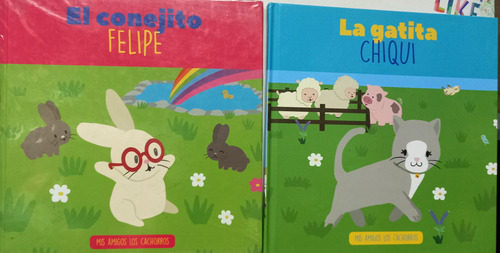 Mis Amigos Los Cachorros X 6 Libros+2revistas+reloj+sticker