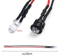 Comprar Diodos Emisores De Luz Led Precableados  12 Voltios Arduino