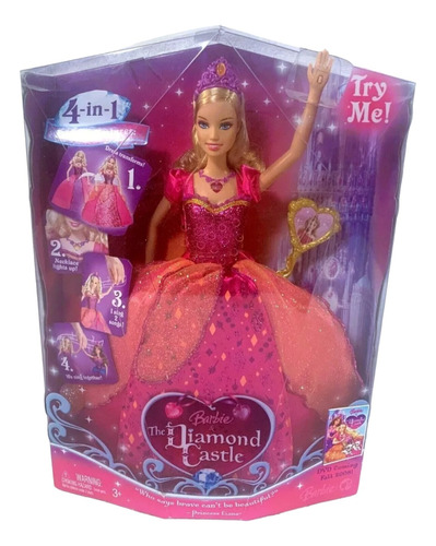 Barbie En El Castillo De Diamantes, Nueva En Caja Y Sellada