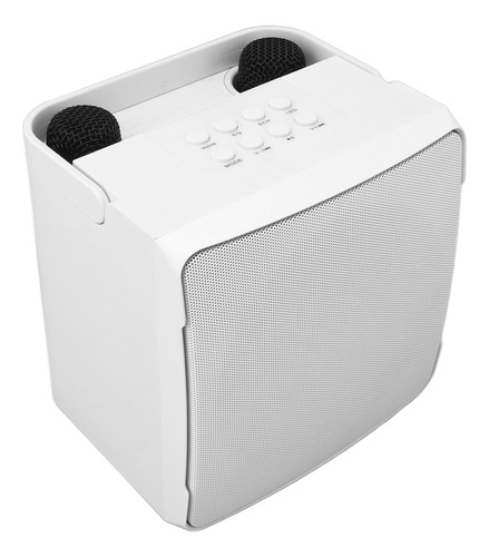 Altavoz Portátil Karaoke Machine Con Micrófono Dual De 10 W