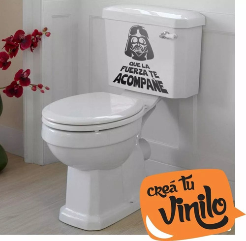 Vinilo Decorativo Vidriera Star Wars La Fuerza Te 30x30cm