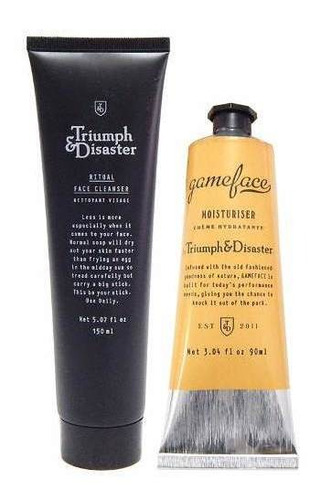 Triumph Disaster Kit Hombre Jabon Facial + Crema Hidratación