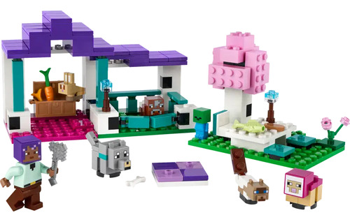 Lego Minecraft El Santuario De Animales 21253