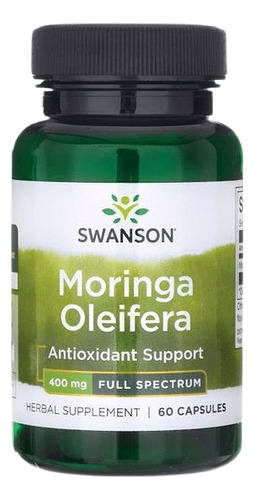 Moringa 400 Mg 60 Capsulas Swanson