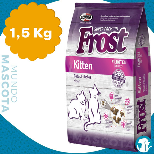 Comida Frost Kitten (gatitos) 1 Kg / Mundo Mascota