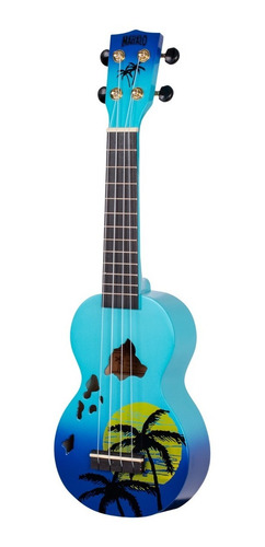Imagen 7 de 10 de Ukelele Electroacustico Soprano Diseño Mahalo + Funda + Pua