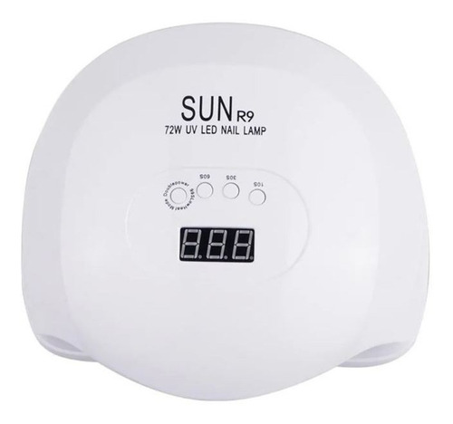 Cabina De Uñas Led Uv Sun R9 72w Display Uso Profesional !!