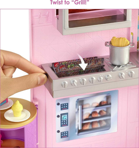 Barbie Estate Conjunto Restaurante Com Boneca - Mattel