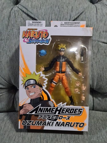 Anime Heroes Bandai Naruto Shippuden Uzumaki Naruto