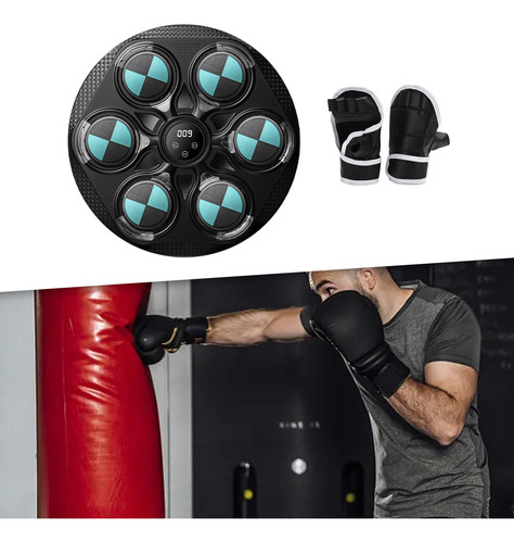 Máquina De Boxeo, Objetivo De Pared De Boxeo Verde Negro