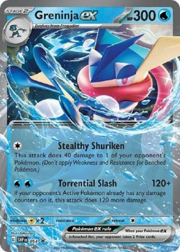 Greninja Ex Svp054 Promo Ultra Raro Pokemon Tcg