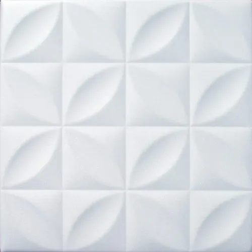 Teja De Techo R3w Closter 20 X 20 Espuma Glue Up Blanco