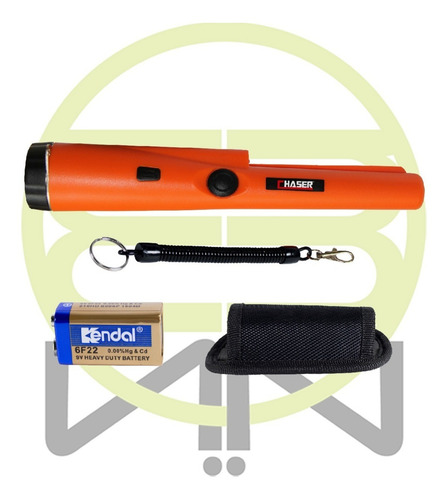 Chaser Detector Metales Portatil Tablaroca Inc Bateria 9v Color Naranja