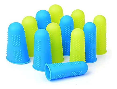P 24 Pcs Protectores De Dedos De Silicona Tapas Para