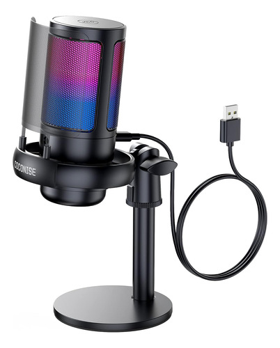 Gaming Microphone, Usb Pc Mic For Podcasts Videos, Streaming