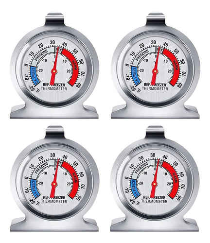 . Termómetro De Refrigerador De 4 Piezas Termómetro De .