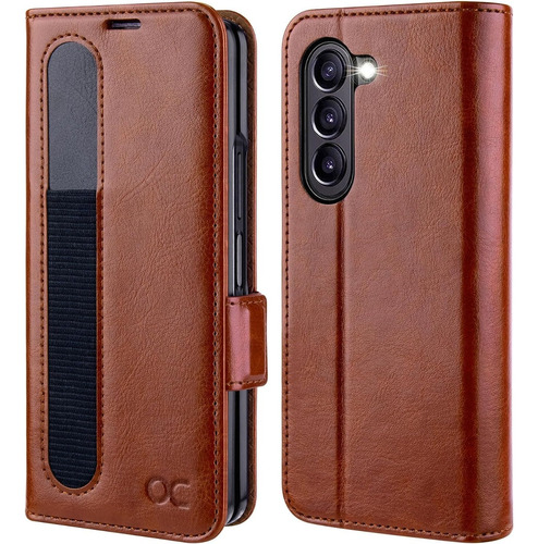 Funda Para Samsung Galaxy Z Fold 5g Color Marron Ocase 