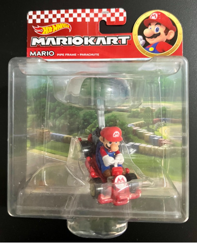 Hot Wheels - Mario Kart - Mario - Pipe Frame + Parachute