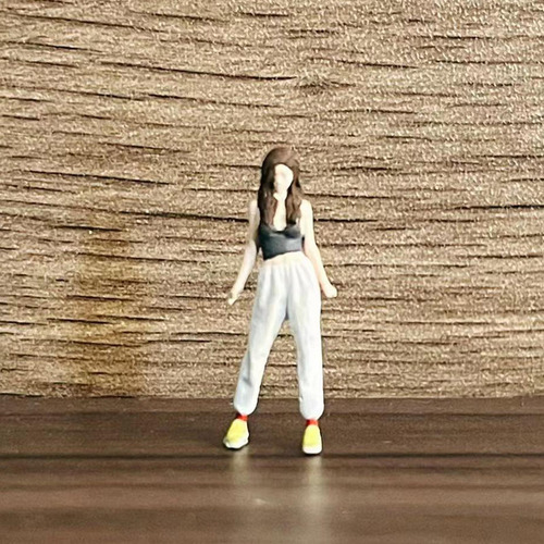 Figuras Elegantes De Diorama De 1/64 Para Casa De Muñecas Es