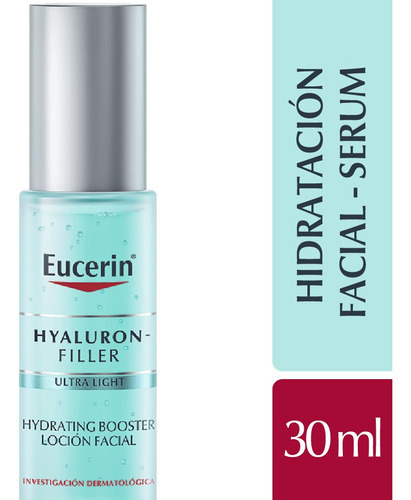 Eucerin Hyaluron Filler Moisture Booster Serum Ultra Light Tipo De Piel Todo Tipo De Piel