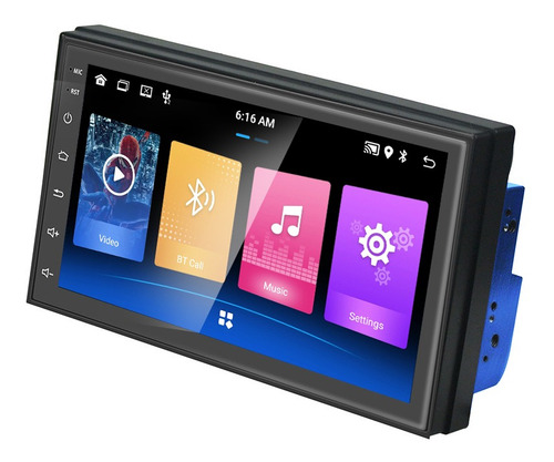 Reproductor Mp5 2din De 7in Android 10.0 2+32g Wifi P/auto